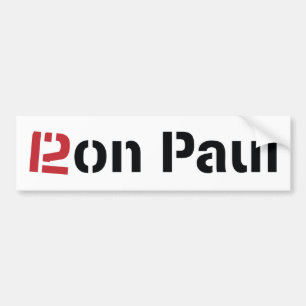 Ron Paul Autoaufkleber 2012