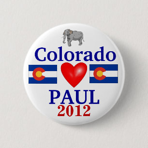 Ron Paul Colorado 2012 Button