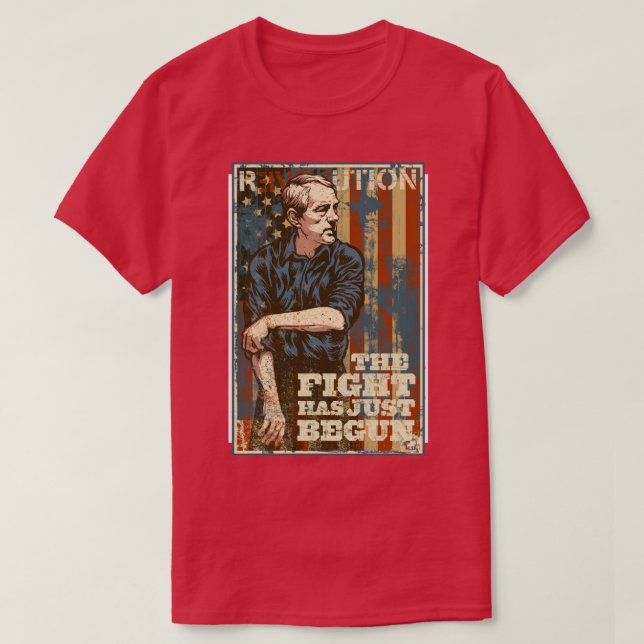 Ron Paul der Kampf hat gerade begonnen T-Shirt (Design vorne)
