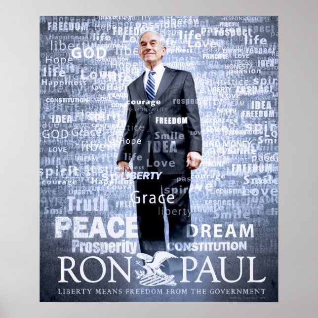 Ron Paul ewig Poster (Vorne)