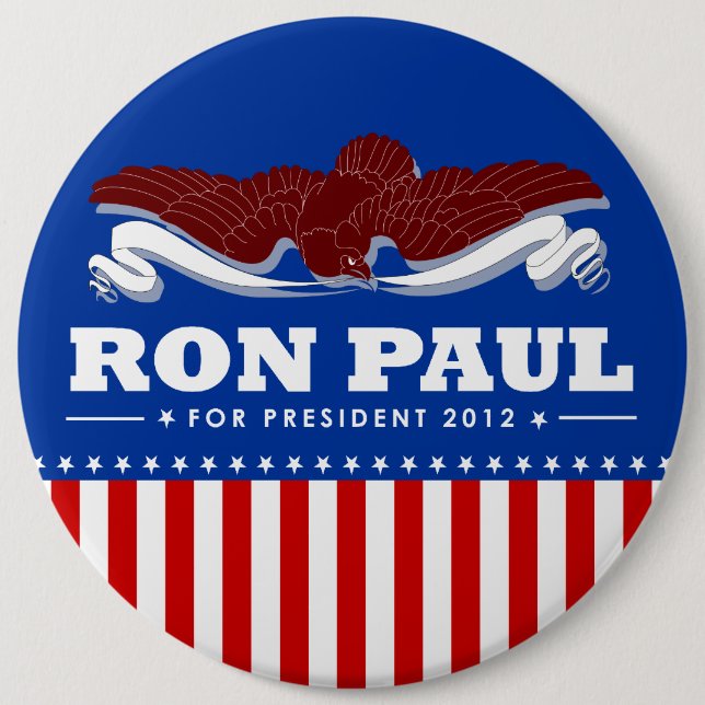 Ron Paul für den Präsidenten 2012 Button (Vorderseite)