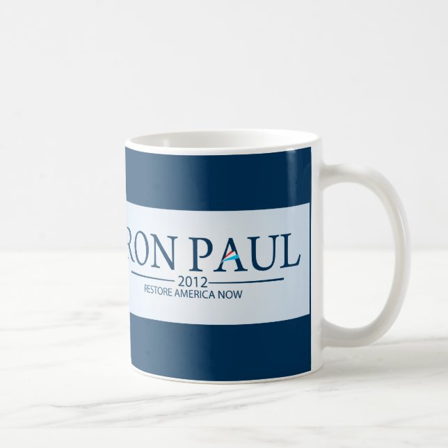 Ron Paul für den Präsidenten Kaffeetasse (Rechts)