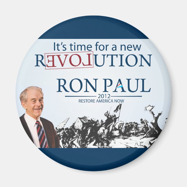 Ron Paul für den Präsidenten Magnet (Vorne)