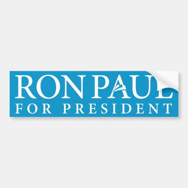 Ron Paul für Präsidenten Autoaufkleber (Vorne)