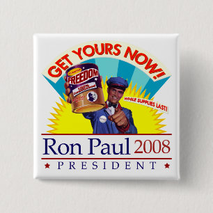 Ron Paul für Präsidenten Retro Button