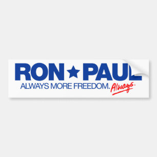 Ron Paul immer Autoaufkleber