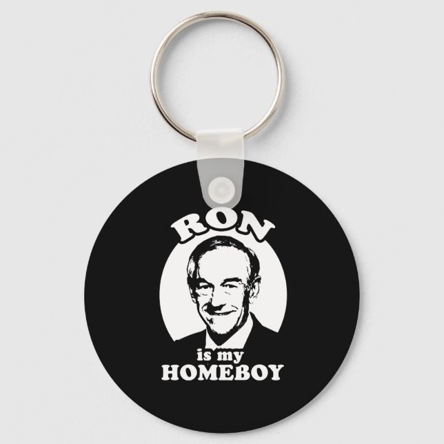 Ron Paul ist meine Heimfrau Schlüsselanhänger (Vorderseite)