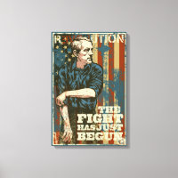 Ron Paul Just Begun Canvas Print