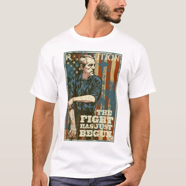 Ron Paul Kampf hat gerade T - Shirt angefangen (Vorderseite)