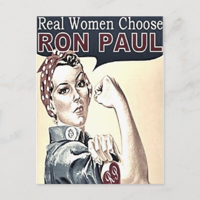 Ron Paul Postcard Postkarte (Vorderseite)
