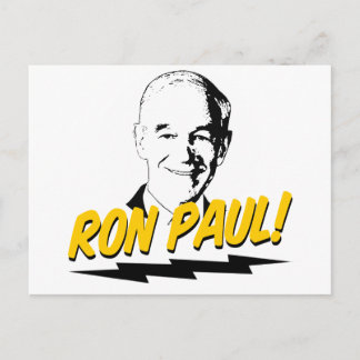 Ron Paul! Postkarte