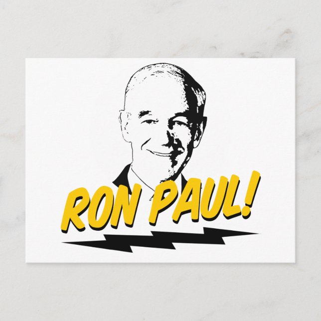 Ron Paul! Postkarte (Vorderseite)