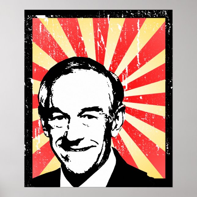 RON PAUL PROPAGANDA POSTER (Devant)