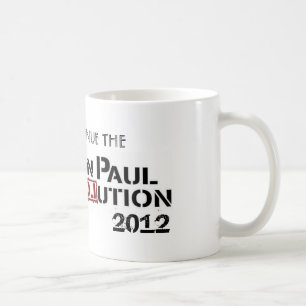 Ron Paul psychedelische Tasse
