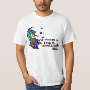 Ron Paul psychedelischer T - Shirt