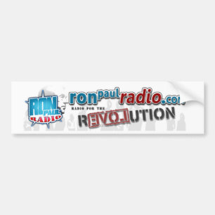 Ron Paul RadioAutoaufkleber Autoaufkleber