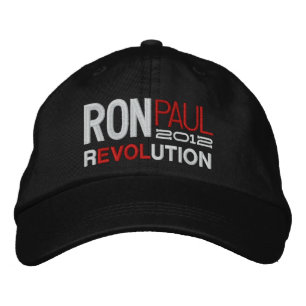 Ron Paul Revolution Bestickte Baseballkappe
