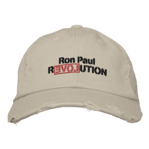 Ron Paul Revolution bestickter Hut