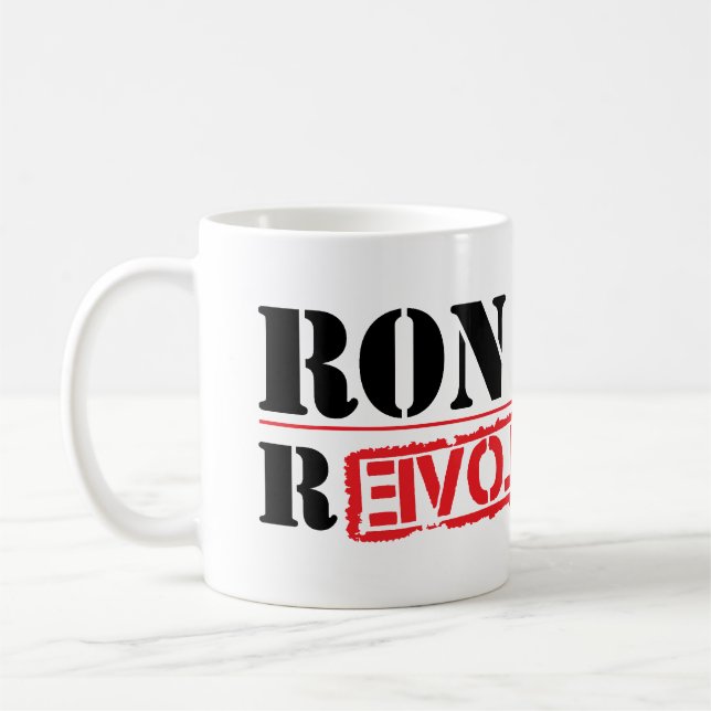 Ron Paul-Revolution Kaffeetasse (Links)