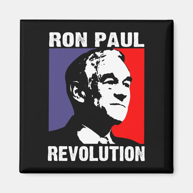 Ron Paul Revolution Magnet (Vorne)