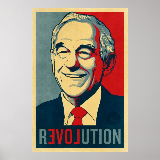 Ron Paul Revolution Poster (Vorne)