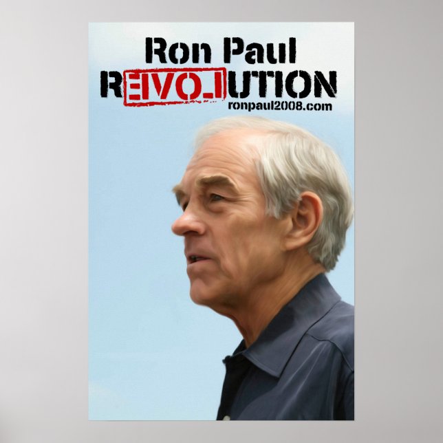 Ron Paul Revolution Poster (Vorne)