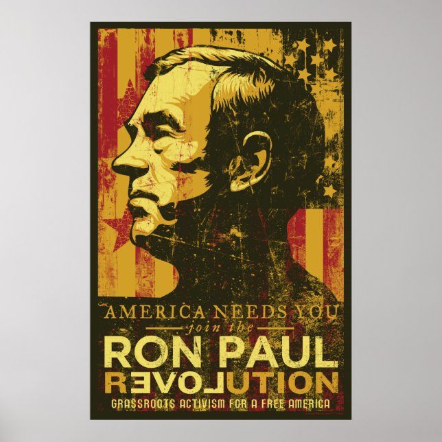 Ron Paul Revolution Poster (Vorne)