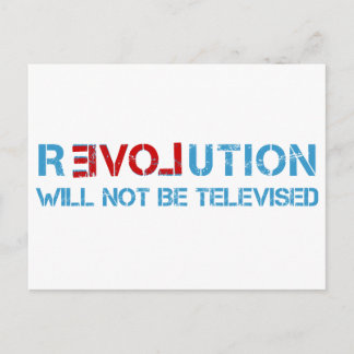 Ron Paul revolution Postkarte