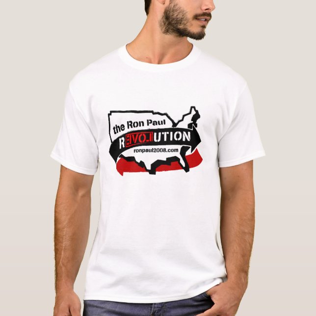 Ron Paul Revolution T - Shirt (Vorderseite)