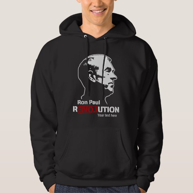 Ron Paul Revolutionpersonalisierter Hoodie (Vorderseite)