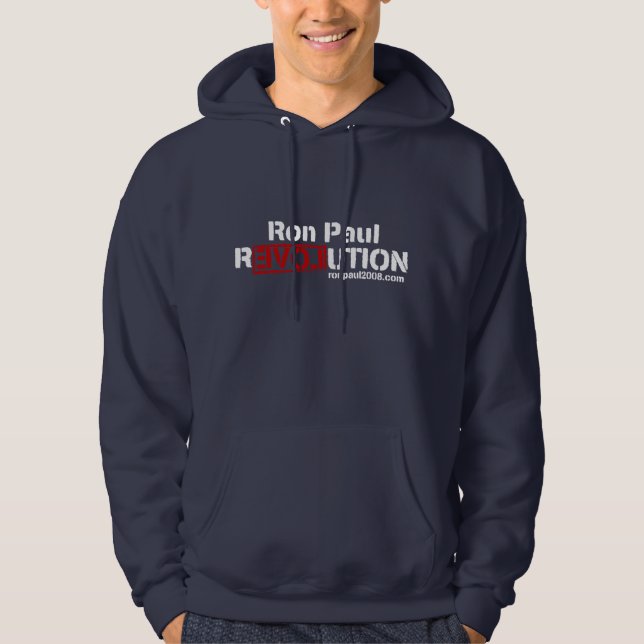 Ron Paul Revolutions-angepasstes mit Kapuze Hoodie (Vorderseite)