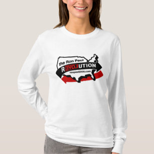 Ron Paul Revolutions-angepasstes mit Kapuze T-Shirt