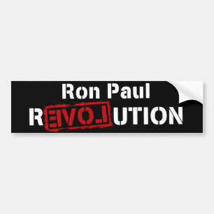 Ron Paul Revolutions-Autoaufkleber für Präsident Autoaufkleber