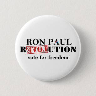 Ron Paul-Revolutions-Knopf - Abstimmung für Button