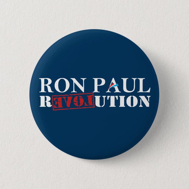Ron Paul-Revolutions-Knopf Button (Vorderseite)