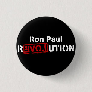 Ron Paul Revolutions-Knopf-Buttongegenteillogo Button