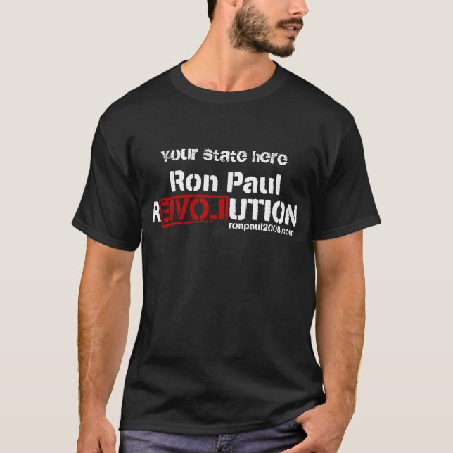 Ron Paul Revolutions-personalisiertes Shirt (Vorderseite)