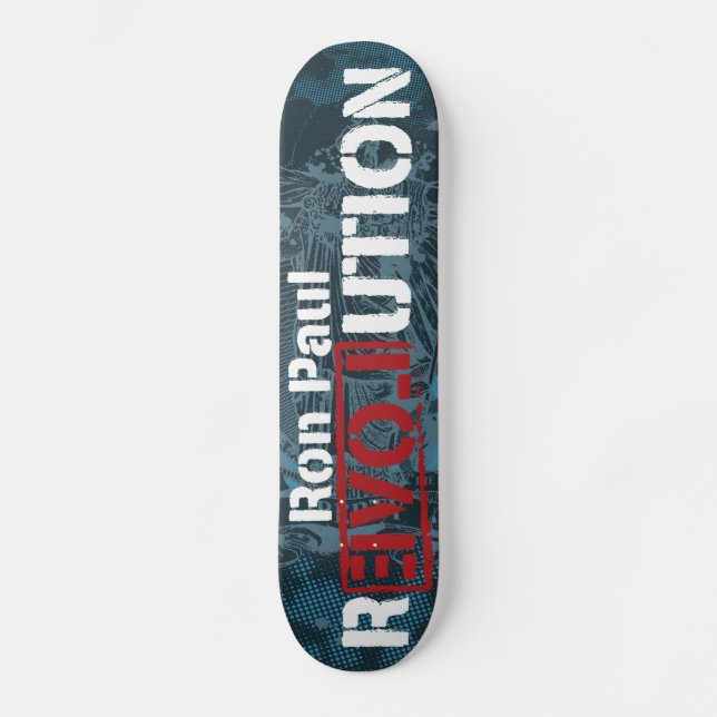 Ron Paul-Revolutions-Skateboard Skateboard (Vorderseite)