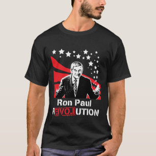 Ron Paul Revolutions-T - Shirt-Schwarzes T-Shirt