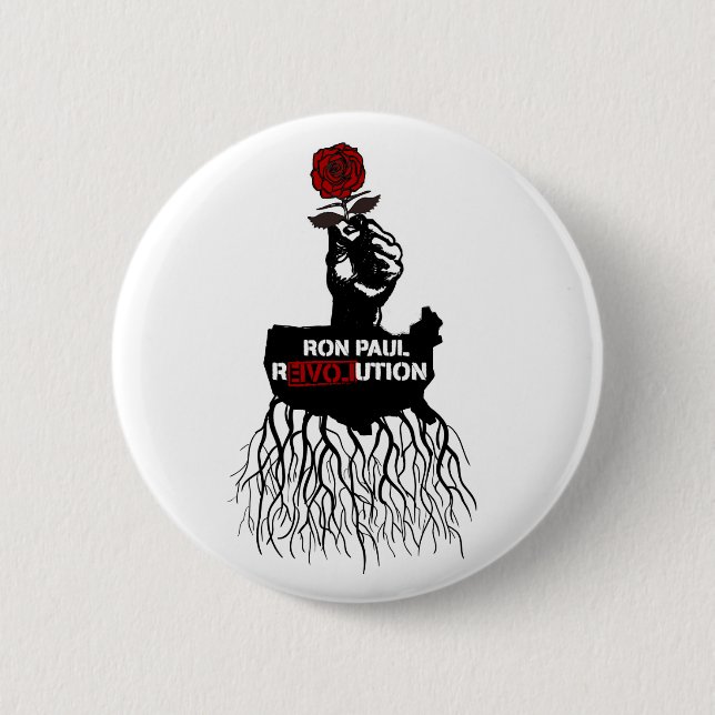 Ron Paul-Volks-Knopf Button (Vorderseite)