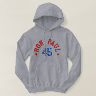 Ron Paul zwanzig zwölf 2012 45 Bestickter Hoodie