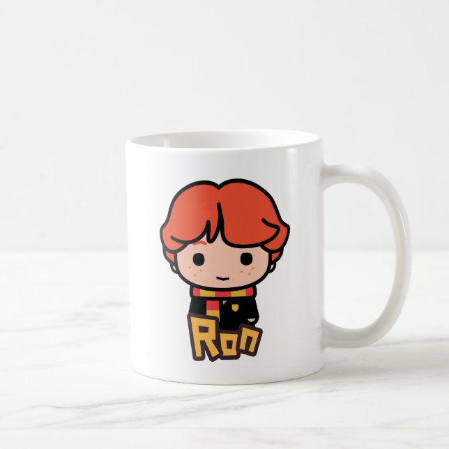 Ron Weasley Cartoon Art Kaffeetasse (Rechts)