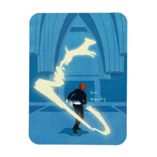 Ron Weasley Patronus Gemälde Magnet