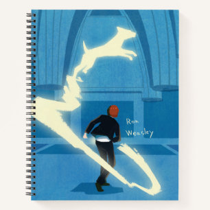 Ron Weasley Patronus Gemälde Notizbuch