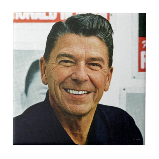 Ronald Reagan Fliese (Vorderseite)
