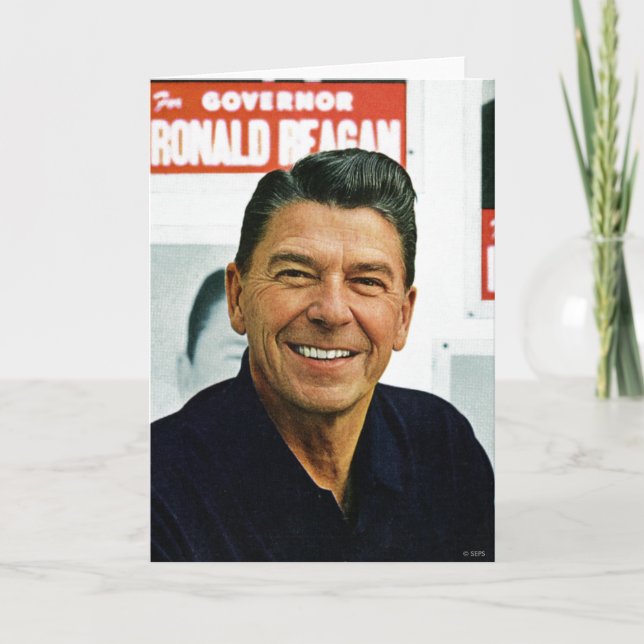 Ronald Reagan Karte (Vorderseite)