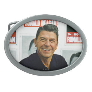 Ronald Reagan Ovale Gürtelschnalle
