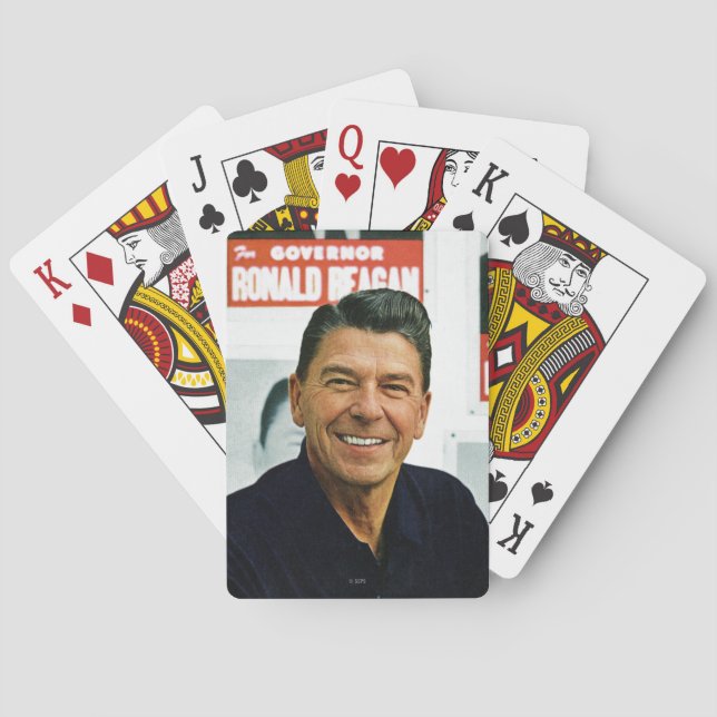 Ronald Reagan Spielkarten (Rückseite)