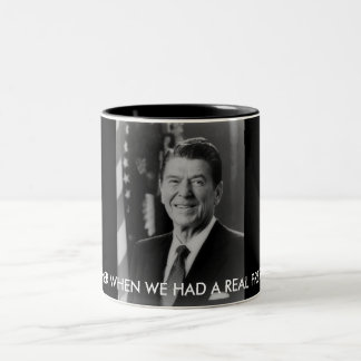 ronald_reaganTHM, ERINNERN sich, an ALS WIR EIN Zweifarbige Tasse