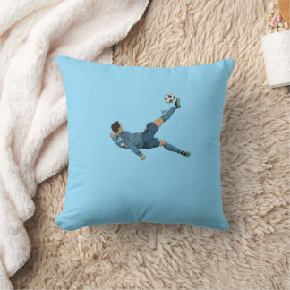 Ronaldo-Fallrückzieher-Wurfkissen – Fußball-Fan-Gi Kissen